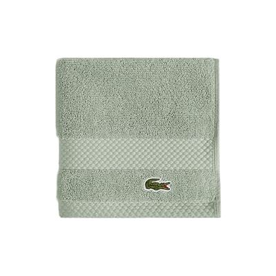 Lacoste Heritage Bawełna Supima Ręcznik do mycia Aloe - Ręczniki Lacoste Heritage Bawełna Supima Ręcznik do mycia Aloe - Ręczniki