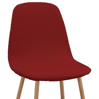 Martina Home Tunezja Nordic Elastyczny Pokrowiec Na Krzesło 2 Pack Bordowy Martina Home Tunezja Nordic Elastyczny Pokrowiec Na Krzesło 2 Pack Bordowy