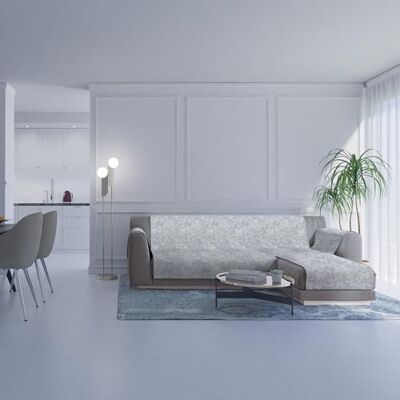 Italian Bed Linen GLAMOUR Pokrowiec na sofę Półwysep DX, Jasny Szary, 290cm Italian Bed Linen GLAMOUR Pokrowiec na sofę Półwysep DX, Jasny Szary, 290cm