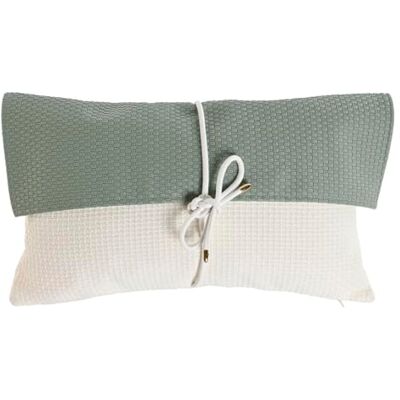 Esprit Poduszka Biały Zielony 50 x 10 x 30 cm Esprit Poduszka Biały Zielony 50 x 10 x 30 cm