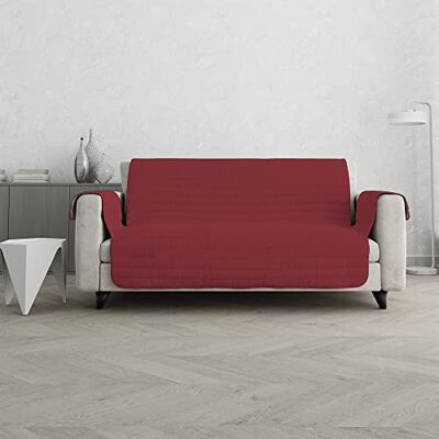Italian Bed Linen Pikowana narzuta na sofę TRENDY, 2 miejsca, Bordowy/Śmietana Italian Bed Linen Pikowana narzuta na sofę TRENDY, 2 miejsca, Bordowy/Śmietana