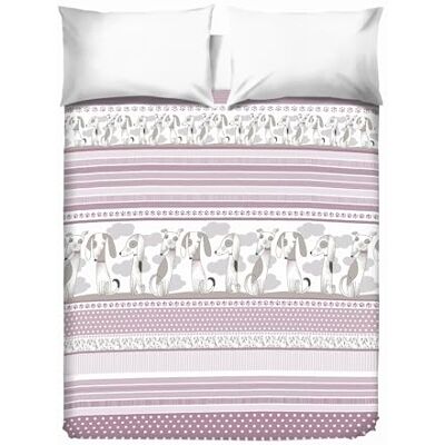 PENSIERI DELICATI Podwójny koc 260 x 280 cm, 100% bawełna Pique pojedynczy ręcznik, idealny jako ręcznik dekoracyjny, 2-osobowy koc do spania, różowy wzór BauBau, wyprodukowany we Włoszech PENSIERI DELICATI Podwójny koc 260 x 280 cm, 100% bawełna Pique pojedynczy ręcznik, idealny jako ręcznik dekoracyjny, 2-osobowy koc do spania, różowy wzór BauBau, wyprodukowany we Włoszech