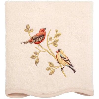 Avanti Linens Avanti Premier ptaki Ręcznik kąpielowy, Krem, Hand Avanti Linens Avanti Premier ptaki Ręcznik kąpielowy, Krem, Hand