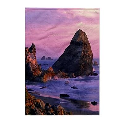 3dRose Oregon, Harris State Beach, Brookings Sea Stacks-Us38 Bja0102-Jaynes ręcznik galeriowy, biały, 38 x 56 cm 3dRose Oregon, Harris State Beach, Brookings Sea Stacks-Us38 Bja0102-Jaynes ręcznik galeriowy, biały, 38 x 56 cm