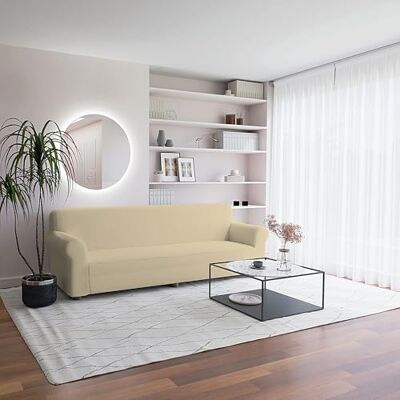 Italian Bed Linen POKRYWANIE BIELASTYCZNE PIĘKNE Śmietana 4 Miejsca Italian Bed Linen POKRYWANIE BIELASTYCZNE PIĘKNE Śmietana 4 Miejsca