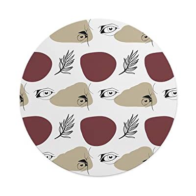 Questo Casa , Okrągły Drukowane Cyfrowo Podkładka Pod Mysz, Antypoślizgowa Podstawa, Średnica: 22 Cm Questo Casa , Okrągły Drukowane Cyfrowo Podkładka Pod Mysz, Antypoślizgowa Podstawa, Średnica: 22 Cm