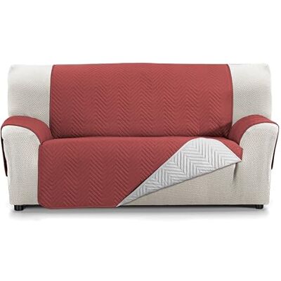 Martina Home Pokrowce SOFA Milano 3-osobowy Czerwony/Szary Martina Home Pokrowce SOFA Milano 3-osobowy Czerwony/Szary