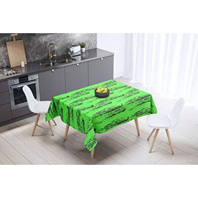 Bonamaison Dekoracja kuchenna, obrus, neonowy zielony dym, 140 x 140 cm – zaprojektowany i wyprodukowany w Turcji Bonamaison Dekoracja kuchenna, obrus, neonowy zielony dym, 140 x 140 cm – zaprojektowany i wyprodukowany w Turcji