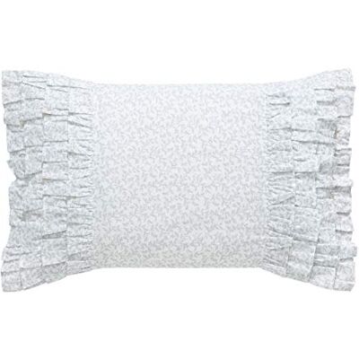 Laura Ashley Kolekcja Chloe Idealna dekoracyjna poduszka ozdobna, designerska jakość premium, poduszka dekoracyjna do sypialni, salonu i wystroju domu, 1 sztuka (1 opakowanie), niebieski (Cottage Laura Ashley Kolekcja Chloe Idealna dekoracyjna poduszka ozdobna, designerska jakość premium, poduszka dekoracyjna do sypialni, salonu i wystroju domu, 1 sztuka (1 opakowanie), niebieski (Cottage