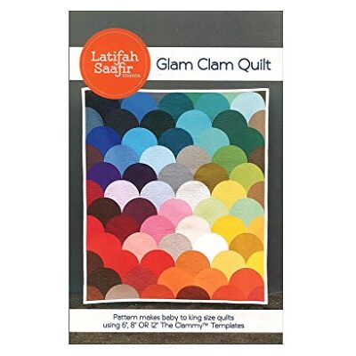 Latifah Saafir Glam Clam Quilt Ptrn, Multi Latifah Saafir Glam Clam Quilt Ptrn, Multi