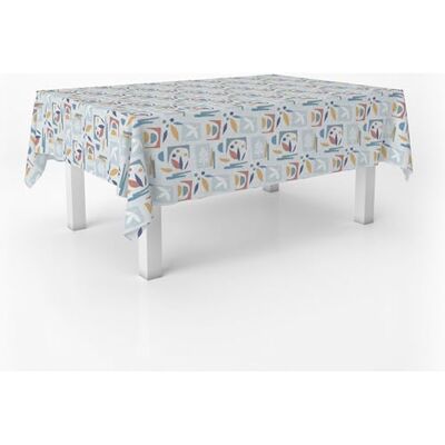 ECOMMERC3 Obrus prostokątny Rozmiar 100 x 140 cm Styl, trwałość i łatwe czyszczenie stołu Obrus odporny na plamy i wodoodporny ECOMMERC3 Obrus prostokątny Rozmiar 100 x 140 cm Styl, trwałość i łatwe czyszczenie stołu Obrus odporny na plamy i wodoodporny