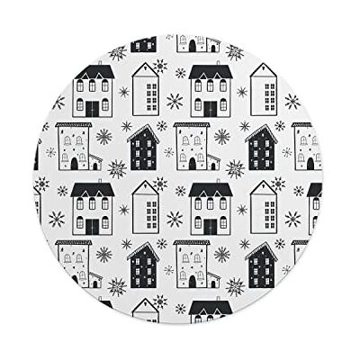 Questo Casa , Okrągły Drukowane Cyfrowo Podkładka Pod Mysz, Antypoślizgowa Podstawa, Średnica: 22 Cm Questo Casa , Okrągły Drukowane Cyfrowo Podkładka Pod Mysz, Antypoślizgowa Podstawa, Średnica: 22 Cm