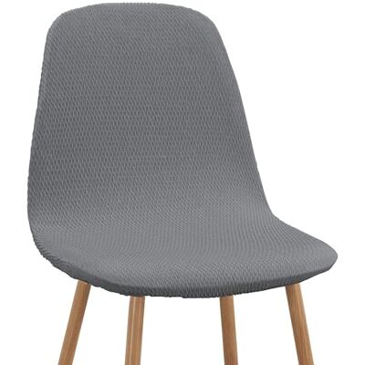 Martina Home Tunezja Nordic Elastyczny pokrowiec na krzesło Pack 2 szary Martina Home Tunezja Nordic Elastyczny pokrowiec na krzesło Pack 2 szary