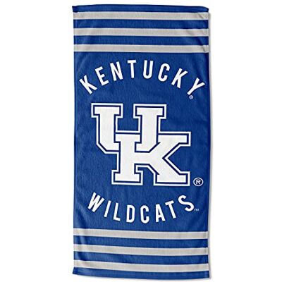 Northwest The Company NCAA Collegiate ręcznik plażowy w paski 76 cm x 152 cm (Kentucky Wildcats) Northwest The Company NCAA Collegiate ręcznik plażowy w paski 76 cm x 152 cm (Kentucky Wildcats)