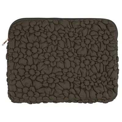 rituali domestici STRINGIMI torba PC Bag Green Bosco L, 38,5 x 28 x 2 cm, kolekcja tkanin i PCW rituali domestici STRINGIMI torba PC Bag Green Bosco L, 38,5 x 28 x 2 cm, kolekcja tkanin i PCW