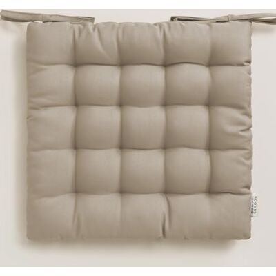 room99 Aura poduszka na krzesło, 40 x 40 cm, poduszka do siedzenia z taśmami, poduszka ozdobna, krzesło, poduszka na podłogę, do użytku wewnątrz i na zewnątrz, salon, beżowa, 1 sztuka room99 Aura poduszka na krzesło, 40 x 40 cm, poduszka do siedzenia z taśmami, poduszka ozdobna, krzesło, poduszka na podłogę, do użytku wewnątrz i na zewnątrz, salon, beżowa, 1 sztuka