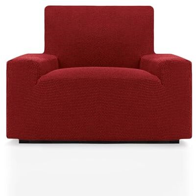 ECOMMERC3 Pokrowiec na sofę o rozmiarze 1-osobowej 70-110 cm Nowy efekt sofy Pokrowiec na sofę w kolorze czerwonym Łatwy montaż ECOMMERC3 Pokrowiec na sofę o rozmiarze 1-osobowej 70-110 cm Nowy efekt sofy Pokrowiec na sofę w kolorze czerwonym Łatwy montaż