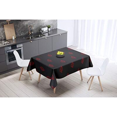 Bonamaison Dekoracja kuchenna, obrus, czerwono-czarny, 140 x 140 cm – zaprojektowany i wyprodukowany w Turcji Bonamaison Dekoracja kuchenna, obrus, czerwono-czarny, 140 x 140 cm – zaprojektowany i wyprodukowany w Turcji