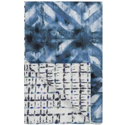 Designers Guild Narzuta na łóżko, Batik Indigo, 260 x 240 cm Designers Guild Narzuta na łóżko, Batik Indigo, 260 x 240 cm