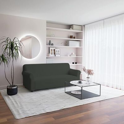Italian Bed Linen POKRYWANIE BIELASTYCZNE PIĘKNE Ciemnoszary 3 Miejsca Italian Bed Linen POKRYWANIE BIELASTYCZNE PIĘKNE Ciemnoszary 3 Miejsca