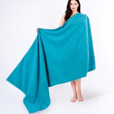 Cotton Paradise Ponadwymiarowy ręcznik kąpielowy, 100% bawełna, 40 x 80 cm, duży ręcznik kąpielowy do łazienki, niebieski (Aqua Blue) Cotton Paradise Ponadwymiarowy ręcznik kąpielowy, 100% bawełna, 40 x 80 cm, duży ręcznik kąpielowy do łazienki, niebieski (Aqua Blue)
