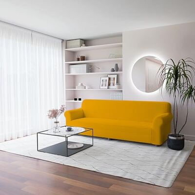 Italian Bed Linen Pokrowiec na sofę "Più Bello", żółty, 4 warstwy Italian Bed Linen Pokrowiec na sofę "Più Bello", żółty, 4 warstwy