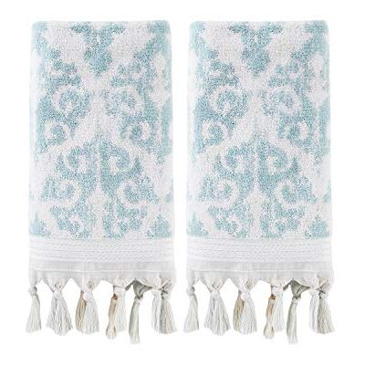SKL Home 100% turecki bawełniany ręcznik kąpielowy, Aqua, 2 szt SKL Home 100% turecki bawełniany ręcznik kąpielowy, Aqua, 2 szt