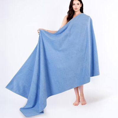 Cotton Paradise Ponadwymiarowy ręcznik kąpielowy, 100% bawełna, 40 x 80 cm, ręcznik kąpielowy, turecki bardzo duży ręcznik kąpielowy do łazienki, błękitny ręcznik kąpielowy Cotton Paradise Ponadwymiarowy ręcznik kąpielowy, 100% bawełna, 40 x 80 cm, ręcznik kąpielowy, turecki bardzo duży ręcznik kąpielowy do łazienki, błękitny ręcznik kąpielowy