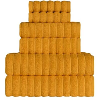 BERIBO Cloud tureckie ręczniki 100% bawełna zestaw 6-620 g/m2 (złoty piasek) BERIBO Cloud tureckie ręczniki 100% bawełna zestaw 6-620 g/m2 (złoty piasek)