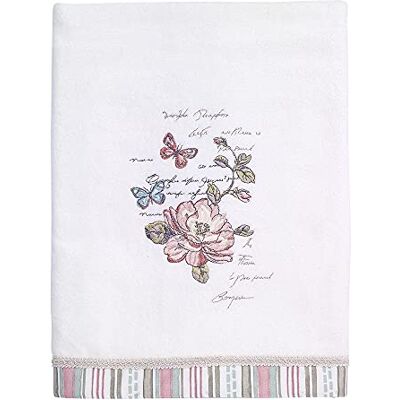 Avanti Linens Avanti Ręcznik kąpielowy Butterfly Garden Avanti Linens Avanti Ręcznik kąpielowy Butterfly Garden