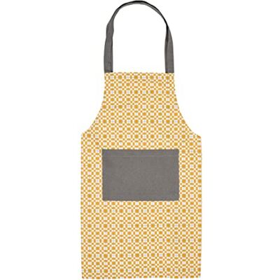 3953 Penguin Home® Fartuch Jakość szefa kuchni Nadruk Thokka Zwykła tkana kieszeń w kontrastowym kolorze Bawełna z recyklingu Przyjazny dla środowiska i zrównoważony Regulowany pasek na szyję , Szary i ochra, 70 x 80 cm 3953 Penguin Home® Fartuch Jakość szefa kuchni Nadruk Thokka Zwykła tkana kieszeń w kontrastowym kolorze Bawełna z recyklingu Przyjazny dla środowiska i zrównoważony Regulowany pasek na szyję , Szary i ochra, 70 x 80 cm