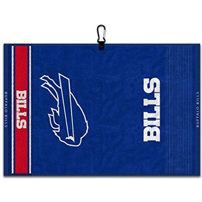 Team Effort Buffalo Bills Face/Club żakardowy ręcznik golfowy Team Effort Buffalo Bills Face/Club żakardowy ręcznik golfowy