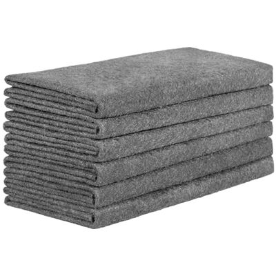 Carehabi Pogrubiona magiczna ściereczka do czyszczenia 30 x 30 cm, 6 sztuk ścierek z mikrofibry wielokrotnego użytku, nie pozostawiająca kłaczków, super chłonna, do kuchni, szkła, samochodu, łazienki Carehabi Pogrubiona magiczna ściereczka do czyszczenia 30 x 30 cm, 6 sztuk ścierek z mikrofibry wielokrotnego użytku, nie pozostawiająca kłaczków, super chłonna, do kuchni, szkła, samochodu, łazienki