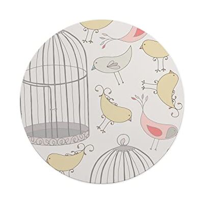 Questo Casa , Okrągły Drukowane Cyfrowo Podkładka Pod Mysz, Antypoślizgowa Podstawa, Średnica: 22 Cm Questo Casa , Okrągły Drukowane Cyfrowo Podkładka Pod Mysz, Antypoślizgowa Podstawa, Średnica: 22 Cm
