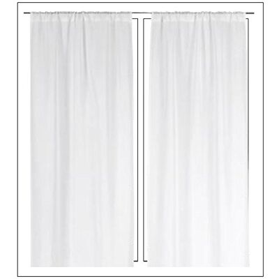 LINDER Uni poliester ecru 220 x 90 cm LINDER Uni poliester ecru 220 x 90 cm