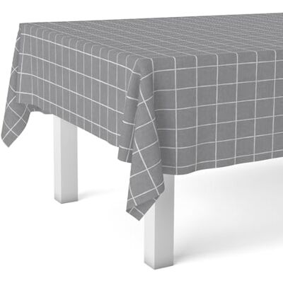 Martina Home Obrus ceratowy szary 100 x 140 cm Martina Home Obrus ceratowy szary 100 x 140 cm