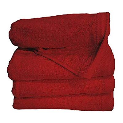 Miracle Home Ręcznik Nilo, 2 sztuki, 50 x 100 cm 100% bawełna 50 x 100 burgundowy czerwony Miracle Home Ręcznik Nilo, 2 sztuki, 50 x 100 cm 100% bawełna 50 x 100 burgundowy czerwony