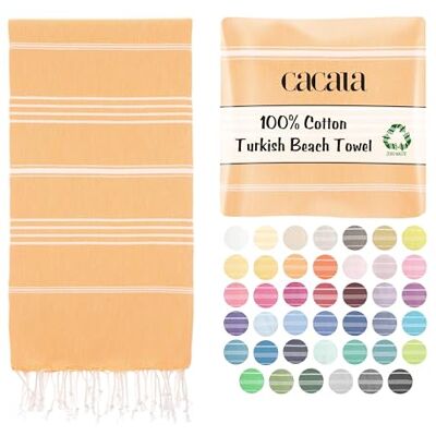 Cacala Pestemal Turkish Bath Towels 37"x70" for Bath Hamam Sauna Gym Unisex TradeMarked by Salmon Cacala Pestemal Turkish Bath Towels 37"x70" for Bath Hamam Sauna Gym Unisex TradeMarked by Salmon
