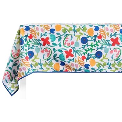 osama home GUZZINI Obrus z miękkiej bawełny z certyfikatem OekoTex 140 x 240 na 8 miejsc do kuchni i jadalni wewnątrz/na zewnątrz, obrus prostokątny na stół wytrzymały trwały zmywalny 40° osama home GUZZINI Obrus z miękkiej bawełny z certyfikatem OekoTex 140 x 240 na 8 miejsc do kuchni i jadalni wewnątrz/na zewnątrz, obrus prostokątny na stół wytrzymały trwały zmywalny 40°