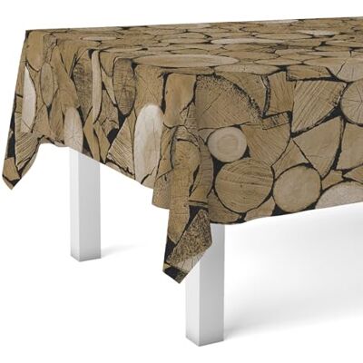 Martina Home Mantel Hule Trunks 180X140 cm Brązowy Martina Home Mantel Hule Trunks 180X140 cm Brązowy