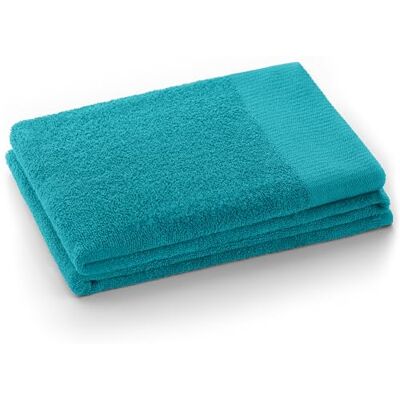 AmeliaHome Ręcznik kąpielowy 70x140 cm 100% bawełna turkusowy Amari AmeliaHome Ręcznik kąpielowy 70x140 cm 100% bawełna turkusowy Amari