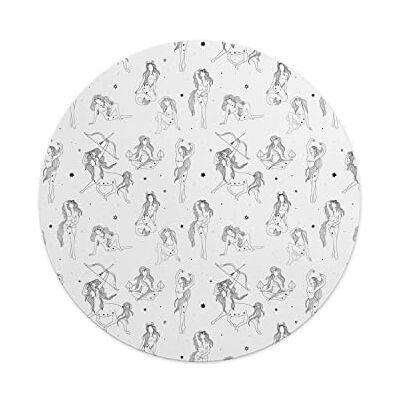 Questo Casa , Okrągły Drukowane Cyfrowo Podkładka Pod Mysz, Antypoślizgowa Podstawa, Średnica: 22 Cm Questo Casa , Okrągły Drukowane Cyfrowo Podkładka Pod Mysz, Antypoślizgowa Podstawa, Średnica: 22 Cm