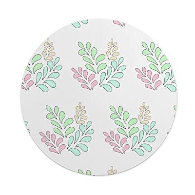 Questo Casa , Okrągły Drukowane Cyfrowo Podkładka Pod Mysz, Antypoślizgowa Podstawa, Średnica: 22 Cm Questo Casa , Okrągły Drukowane Cyfrowo Podkładka Pod Mysz, Antypoślizgowa Podstawa, Średnica: 22 Cm