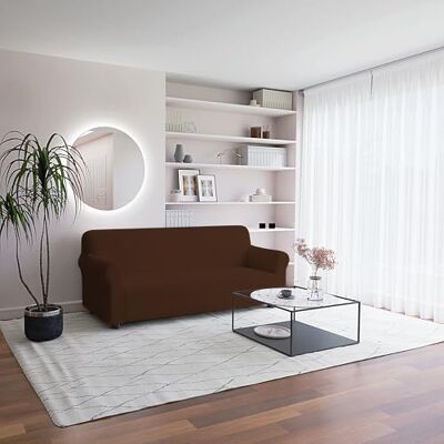 Italian Bed Linen POKRYWANIE BIELASTYCZNE Piękny Brązowy 3 Miejsca Italian Bed Linen POKRYWANIE BIELASTYCZNE Piękny Brązowy 3 Miejsca