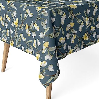 Martina Home Obrus ODZIANY Olga Niebieski 250X140 CM Martina Home Obrus ODZIANY Olga Niebieski 250X140 CM