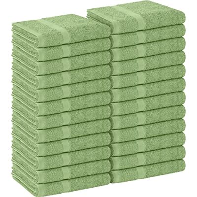 Utopia Towels Sage Green ręczniki do salonu, zestaw 24 szt. (nie wybielać, 40 x 61 cm) wysoce chłonne ręczniki do rąk, siłowni, piękna, włosów, spa i domowej pielęgnacji włosów Utopia Towels Sage Green ręczniki do salonu, zestaw 24 szt. (nie wybielać, 40 x 61 cm) wysoce chłonne ręczniki do rąk, siłowni, piękna, włosów, spa i domowej pielęgnacji włosów