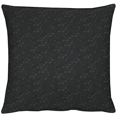 Apelt Casino Fb. 89 poszewka na poduszkę, 49 x 49 x 0,5 cm, czarna Apelt Casino Fb. 89 poszewka na poduszkę, 49 x 49 x 0,5 cm, czarna