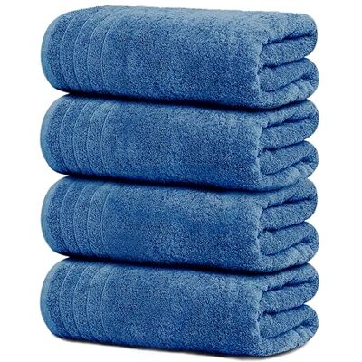 Tens Towels Duże ręczniki kąpielowe, 100% bawełna, 76 x 152 cm, bardzo duże ręczniki kąpielowe, lżejsze i super chłonne, szybkoschnące, idealne ręczniki łazienkowe do codziennego użytku (4 szt.) Tens Towels Duże ręczniki kąpielowe, 100% bawełna, 76 x 152 cm, bardzo duże ręczniki kąpielowe, lżejsze i super chłonne, szybkoschnące, idealne ręczniki łazienkowe do codziennego użytku (4 szt.)