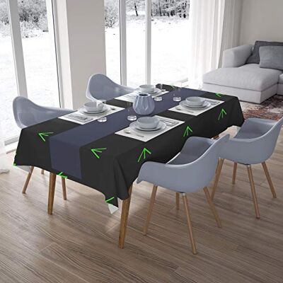 Bonamaison Dekoracja kuchenna, obrus, neonowy zielony opar, 140 x 200 cm zaprojektowany i wyprodukowany w Turcji Bonamaison Dekoracja kuchenna, obrus, neonowy zielony opar, 140 x 200 cm zaprojektowany i wyprodukowany w Turcji