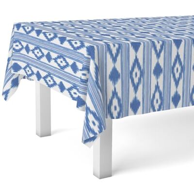 Martina Home Obrus ceratowy MALLORQUÍ niebieski 260 x 140 cm Martina Home Obrus ceratowy MALLORQUÍ niebieski 260 x 140 cm